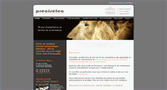 Desktop Screenshot of preciselec-idf.com